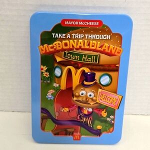 McDonald's McDonaldland Mayor McCheese Town Hall Tin Collectible
